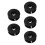 5Pcs Plastic Cable Winder Reel For Camping Caravan Motorhome Black 6