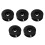 5Pcs Plastic Cable Winder Reel For Camping Caravan Motorhome Black 8