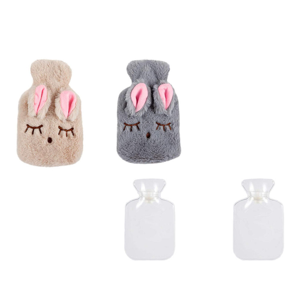 Inoomp 2Pcs Hot Water Pouches Water Injection Hand Warmers For Home