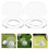 8Pièces Support Bâtons Baseball Softball Tennis Durable Transparent 11