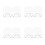 8Pièces Support Bâtons Baseball Softball Tennis Durable Transparent 9