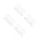 8Pièces Support Bâtons Baseball Softball Tennis Durable Transparent 10