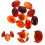 10Pcs Natural Flat Back Cabochons Stone Beads For Jewelry Making 2