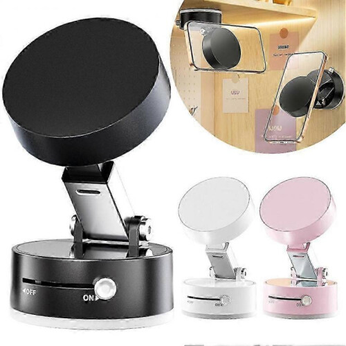 (Black) Suction Cup Magnetic Car Phone Holder Multifunctional Foldable Storage Holder for Home Kitchen-Good 2