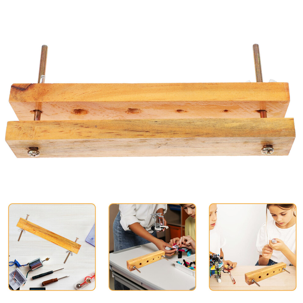 2Pcs Solid Wood Hole Punch Laboratory Teaching Instrument 033163329954