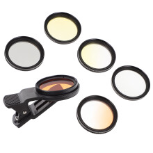 1 Set Phone Photography Coral Lens For Blue Light Filtering
