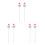 6Pcs Stainless Steel Cake Tester with Assorted Color Grip Baking Tool 4