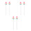 6Pcs Stainless Steel Cake Tester with Assorted Color Grip Baking Tool 7