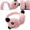 2 Pcs Kids Panda Plush Ear Muffs Winter Ear Protector 8