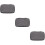 3Pcs Waterproof Microphone Storage Pouch Portable Digital Organizer 9