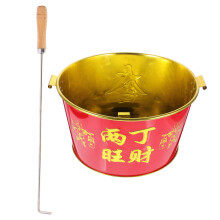 One Set Stainless Steel Burning Bucket For Home Use
