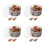 4 Boxes Backflow Incense Cones Natural Sandalwood Aroma 5