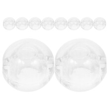 20Stk Transparente Kettenstopper Für Beaded Chain Crimp Stop