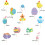 2 Sets Easter Bunny Cupcake Toppers Cake Picks Decors 2