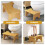 Wooden Toilet Stool Bathroom Step For Comfortable Use 11