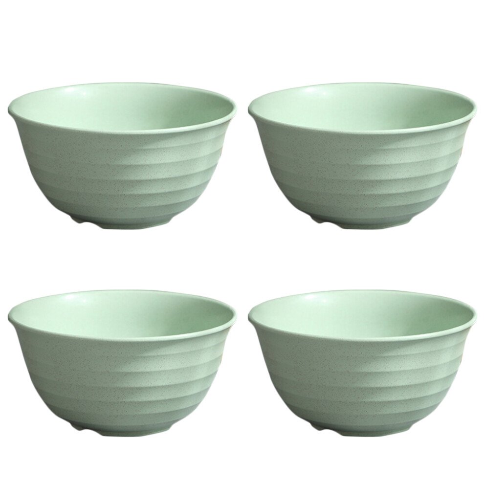 4Pcs 7Inch Straw Bowls Shatter-Resistant For Home Restaurant-image-OPC-PKXK6XD-NEW