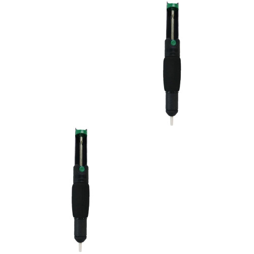 2Pcs Double Loop Strong Solder Sucker For Scrap Tin Residue Removal 2