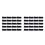 40 Pcs Disposable Maternal Underwear Pure Cotton Mesh Black 6
