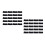40 Pcs Disposable Maternal Underwear Pure Cotton Mesh Black 7