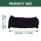 40 Pcs Disposable Maternal Underwear Pure Cotton Mesh Black 11