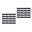 40 Pcs Disposable Maternal Underwear Pure Cotton Mesh Black 9