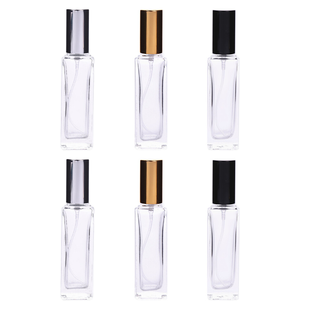 Artibetter 6Pcs Refillable Perfume Bottles Spray 20Ml Essence Containers
