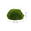 Artificial Moss Green Foam 20Cm Half Sphere Rocks For Decor 2