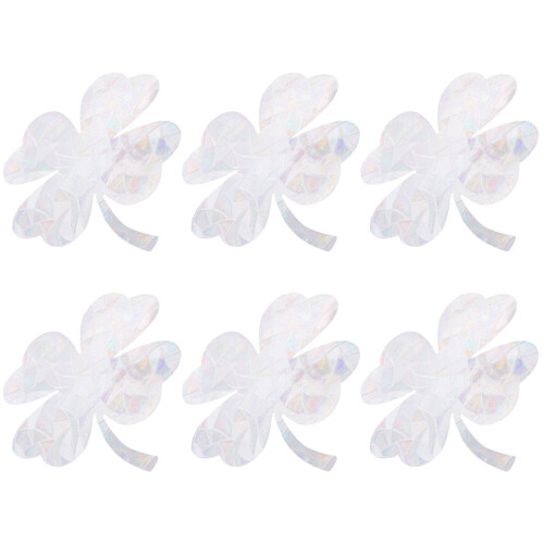 6 Sheets Window Static Rainbow Stickers Bird Anti-Collision Decals 2