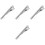 4Pcs Tie Clip For Men Long Style Wedding Business Suit 3