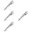4Pcs Tie Clip For Men Long Style Wedding Business Suit 7