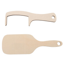 4 Pcs Funny Wooden Comb Set For Bald Men Hair Loss Gift