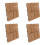 4Pcs Interlocking Deck Tile For Outdoor Patio Flooring Replacement 4