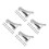 80 Pcs Refrigerator Shelf Clips: Sturdy Aluminum Fasteners For Storage 6