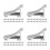 80 Pcs Refrigerator Shelf Clips: Sturdy Aluminum Fasteners For Storage 8