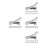 80 Pcs Refrigerator Shelf Clips: Sturdy Aluminum Fasteners For Storage 10