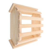2St Sauna Lampenkap Hout Lichtbruin Beschermkap Voor Sauna Accessoires