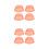 8 Pcs Plastic Detector Covers For Cooking Or Baking 9