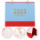 Tabletop Monthly Desktop Calendar Decor 2023 4