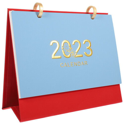 Tabletop Monthly Desktop Calendar Decor 2023 2