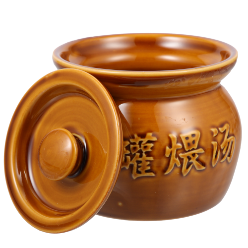 Soup Bowl Ceramic Stewing Pot Home Kitchen Supply