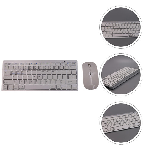 Wireless Keyboard Mouse Combo Silent For Office Home Use 2