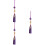 3 Pcs Traditional Copper Car Hanging Pendant For Gift 9