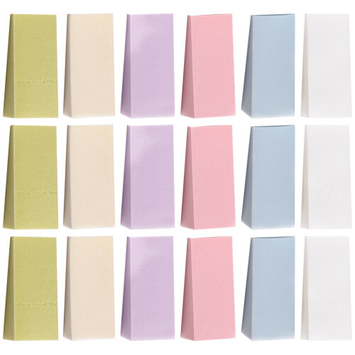 48Pcs Gradient Nail Art Sponge For Manicure