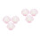 6 Pcs Acrylic Eyelash Extension Glue Holder Pad Tool 10