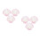 6 Pcs Acrylic Eyelash Extension Glue Holder Pad Tool 4