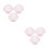 6 Pcs Acrylic Eyelash Extension Glue Holder Pad Tool 6