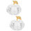 2Pcs Glass Nail Liquid Holder Cup With Lid For Manicure 9