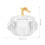 2Pcs Glass Nail Liquid Holder Cup With Lid For Manicure 10