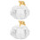 2Pcs Glass Nail Liquid Holder Cup With Lid For Manicure 7