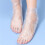 300Pcs Disposable Foot Cover For Moisturizing And Lotion Use 9